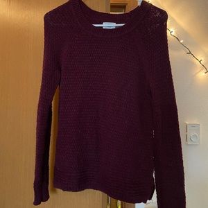 Purple/maroon sweater